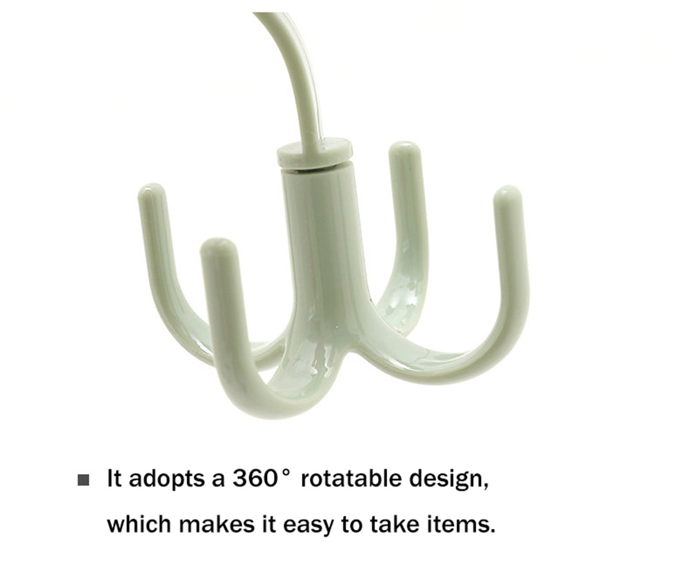 BowLift | Rotating Four-Claw Wardrobe Organizer Hanger