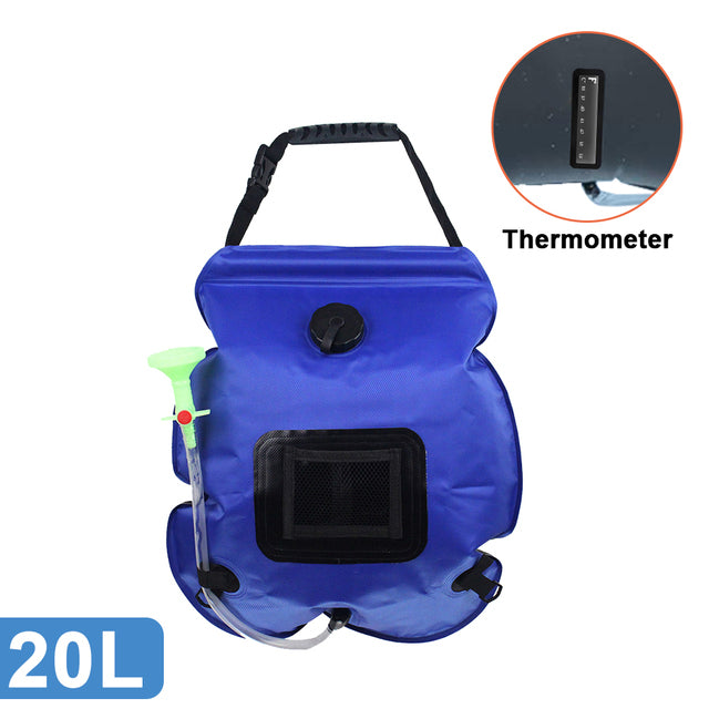Soar-Powered Portable Travel Heated Shower Bag | Bowlift