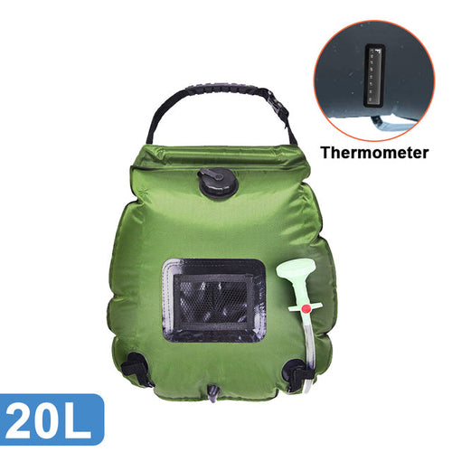 BowLift | Soar-Powered Portable Travel Heated Shower Bag