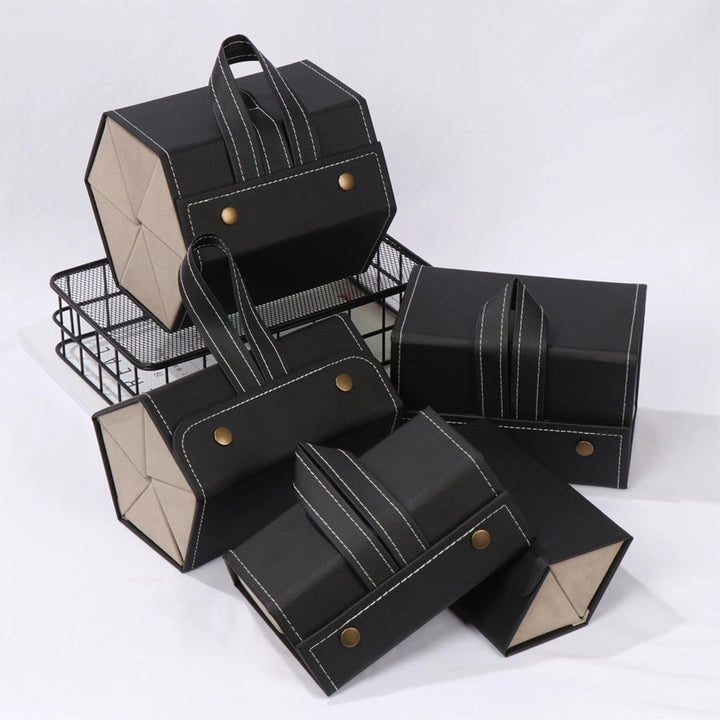BowLift | Folding Leather Travel Eyeglasses Organizer