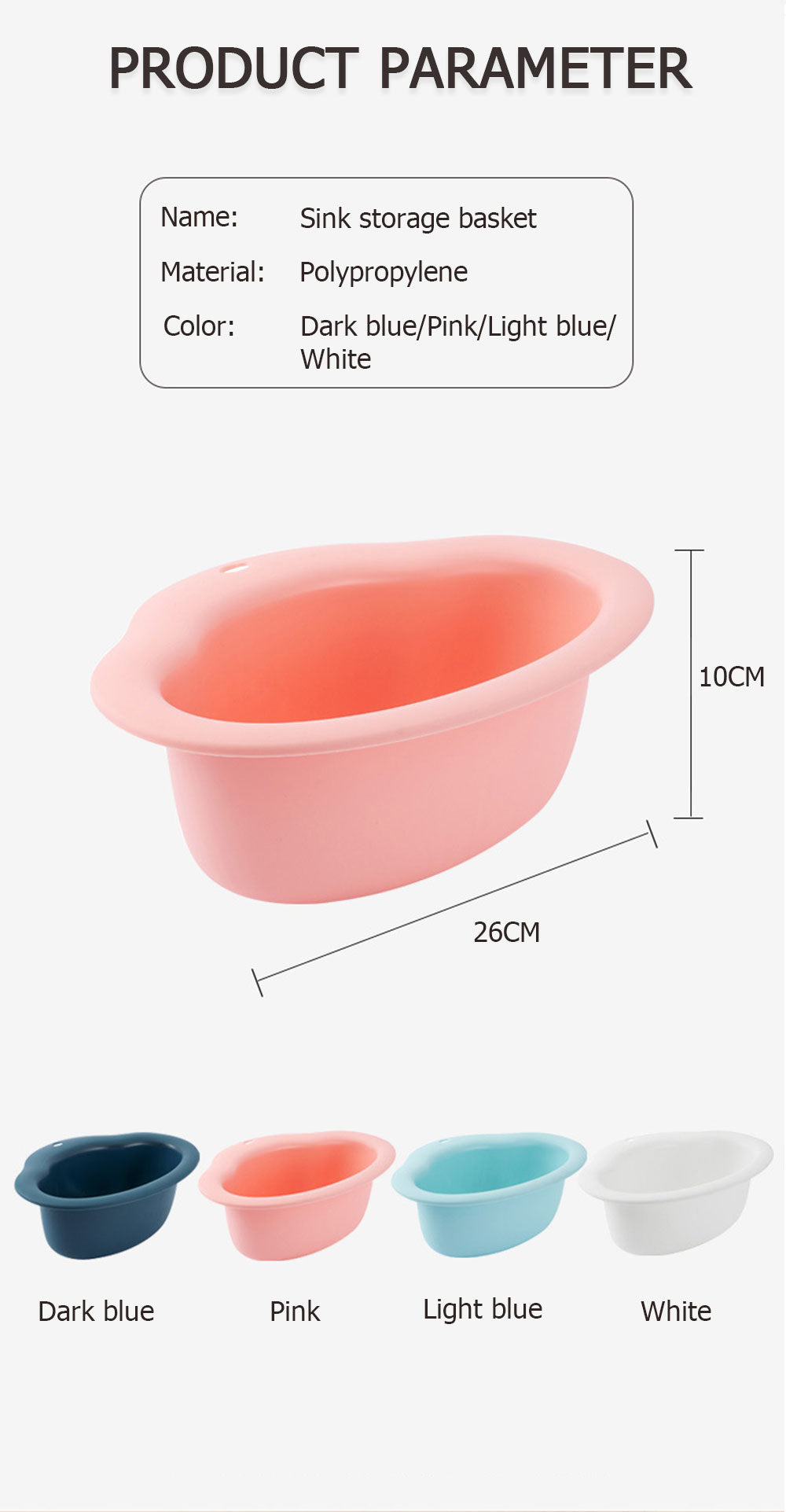 BowLift | Kitchen Sink Easy Drain Side Basket
