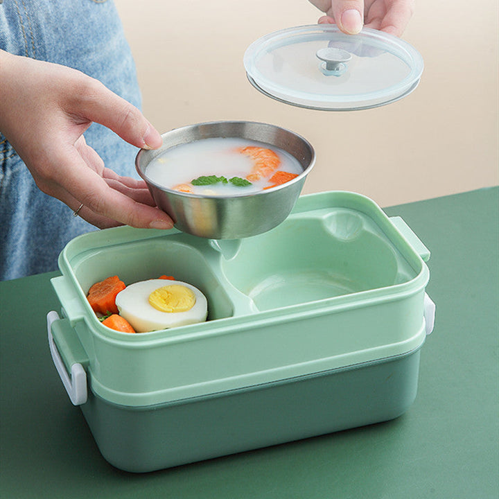 Double Layer Leak-Proof Soup Bowl Lunch Box | Bowlift