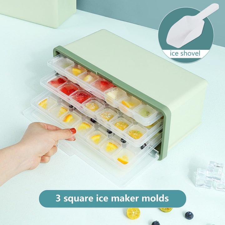 BowLift | Three-Layer Ice Cube Tray Box