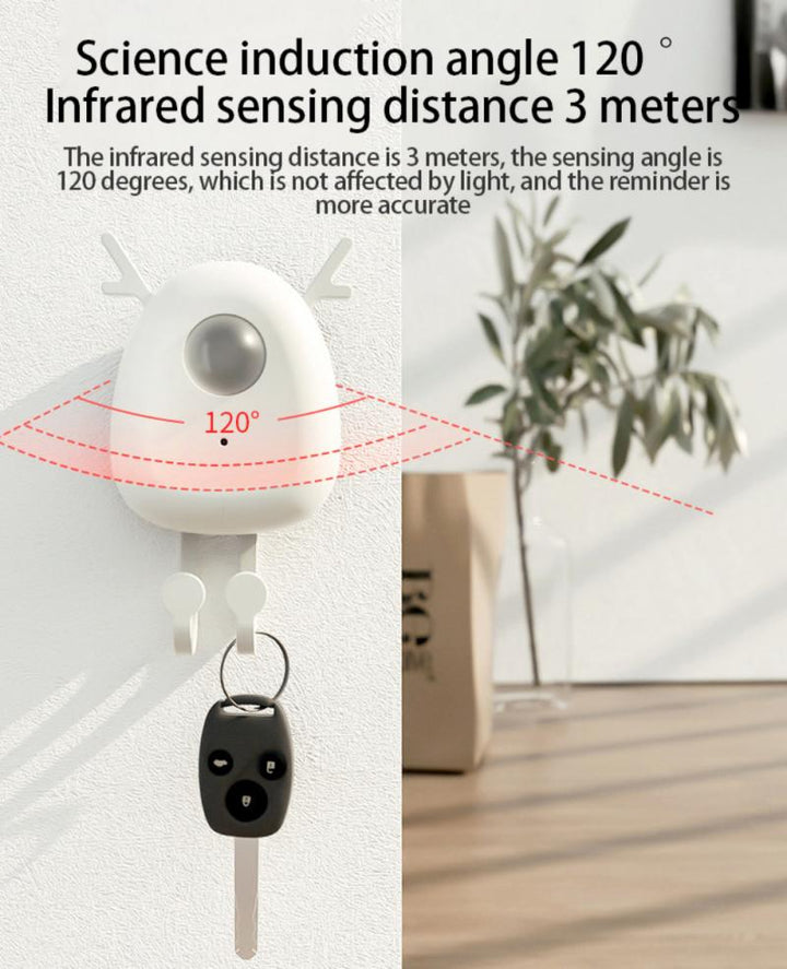 Cartoon Elf Sensor Voice Reminder Key Hook | Bowlift