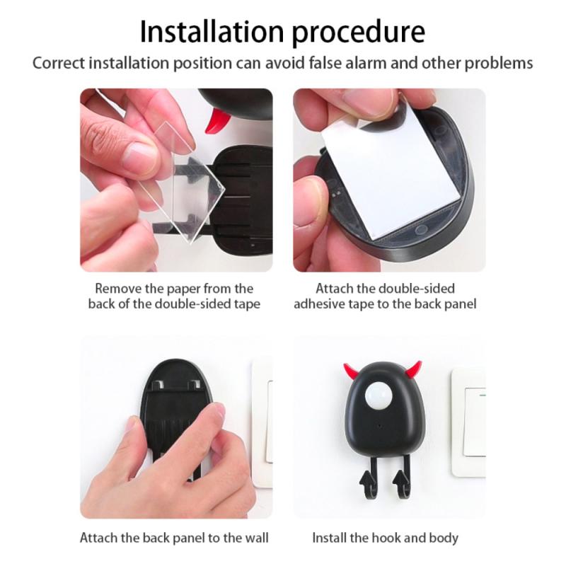 BowLift | Cartoon Elf Sensor Voice Reminder Key Hook