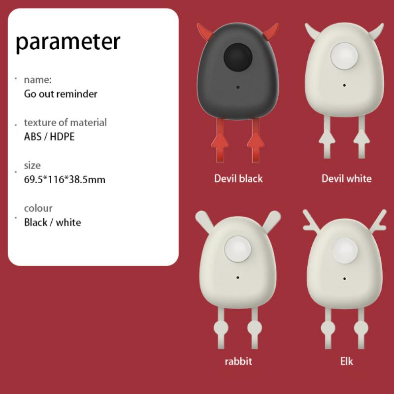 Cartoon Elf Sensor Voice Reminder Key Hook | Bowlift