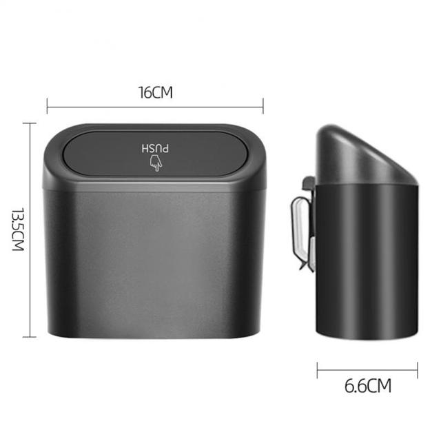 BowLift | Car Mini Side Door Auto Push Trash Can