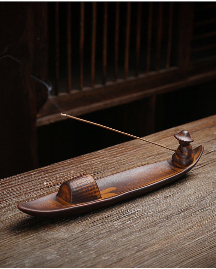 BowLift | Wooden Zen Incense Holder