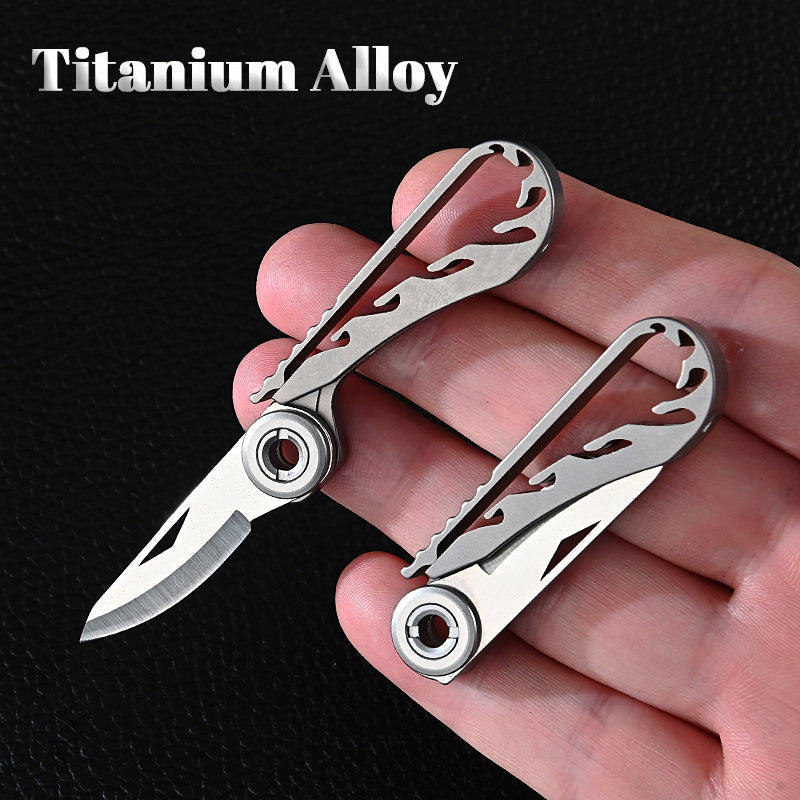 BowLift | Titanium Foldable Pocket Keychain