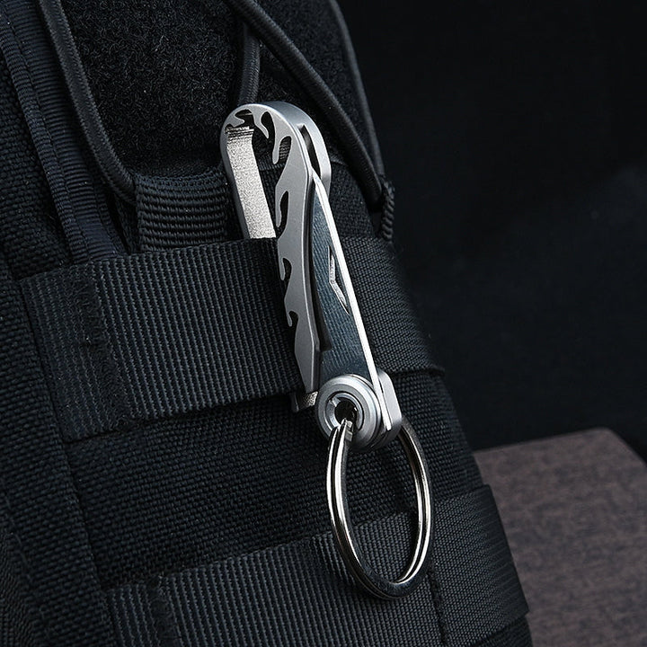 BowLift | Titanium Foldable Pocket Keychain