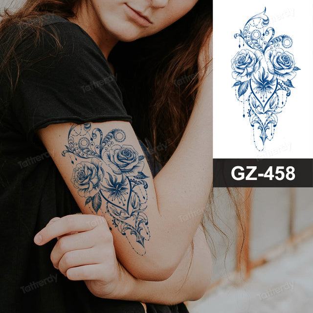 BowLift | Flower Sleeve Semi-Permanent Tattoo