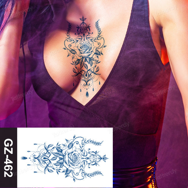 BowLift | Flower Sleeve Semi-Permanent Tattoo
