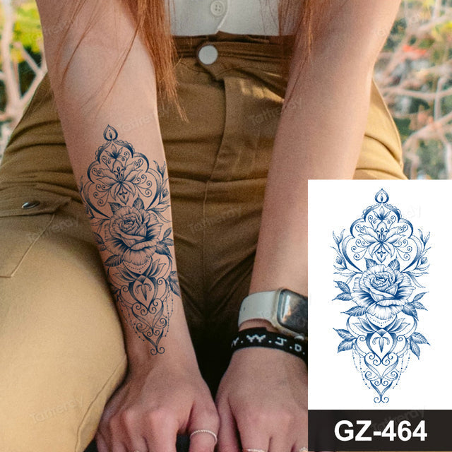 BowLift | Flower Sleeve Semi-Permanent Tattoo