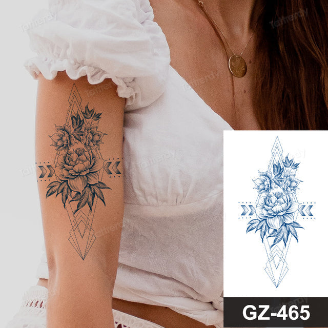 BowLift | Flower Sleeve Semi-Permanent Tattoo
