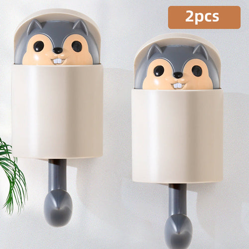 Squirrel Decorative Key Hook Hanger | Bowlift