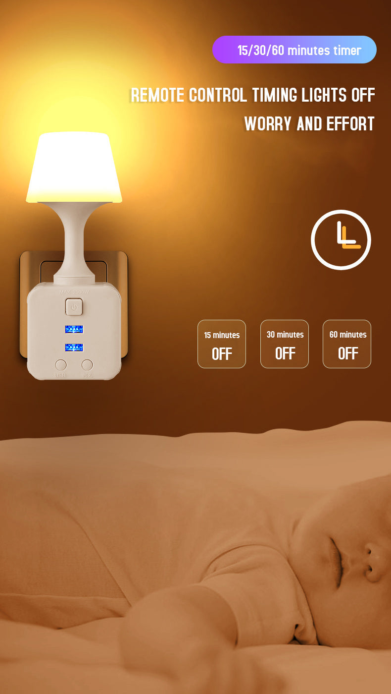 Remote Control Luminous Night Light | Bowlift