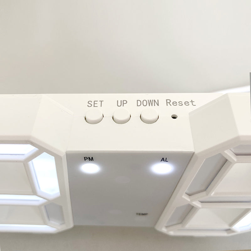 3D LED Modern Digital Alarm Wall Clock | Bowlift