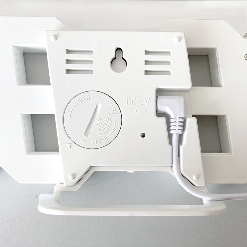 3D LED Modern Digital Alarm Wall Clock | Bowlift