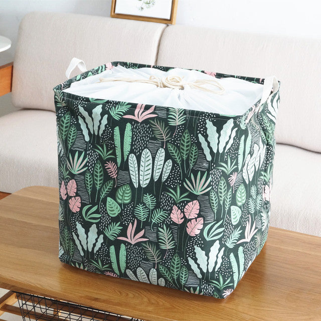 Large Capacity Cotton FoldaBowlifte Laundry Basket | Bowlift