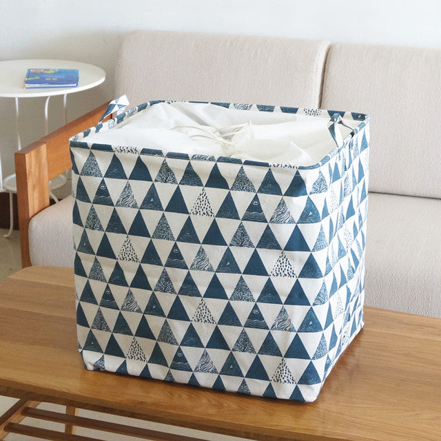 BowLift | Large Capacity Cotton Foldable Laundry Basket