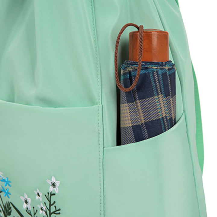 Flower Waterproof Folding Large Travel Backpack | Bowlift