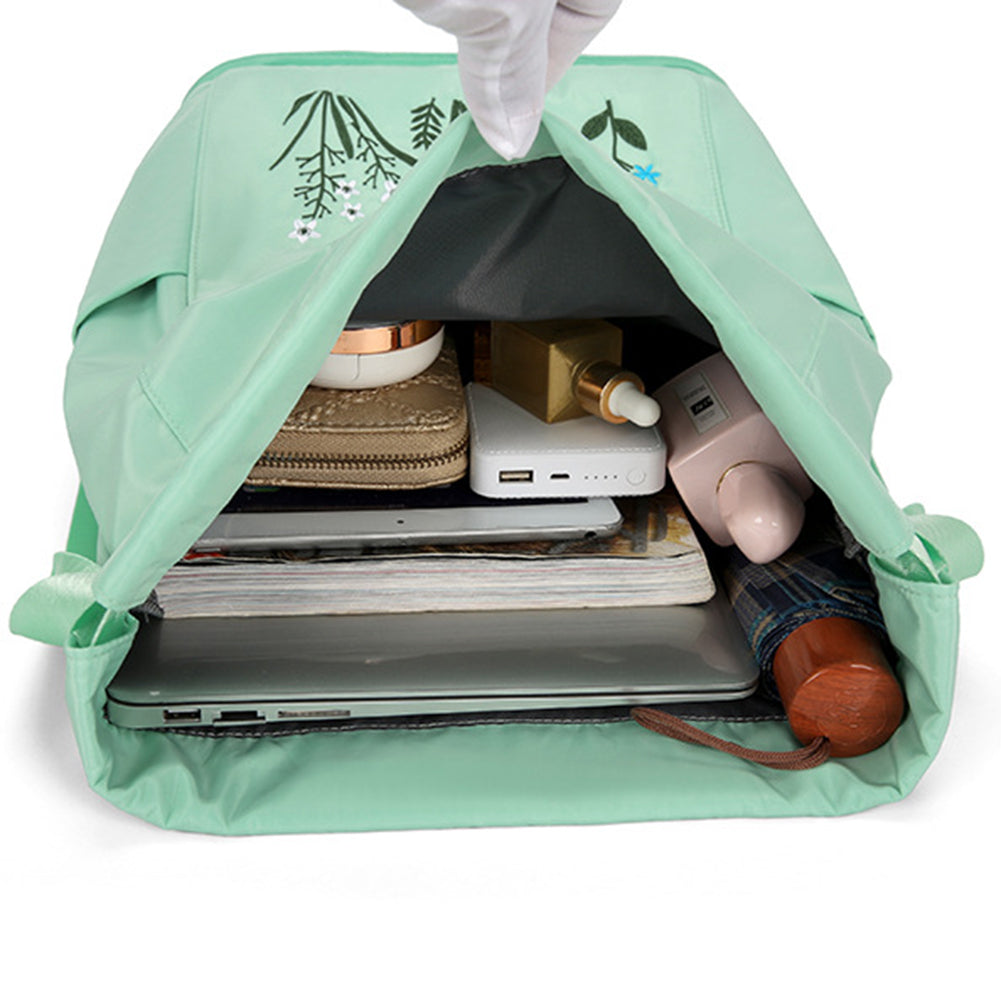 Flower Waterproof Folding Large Travel Backpack | Bowlift