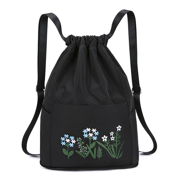 Flower Waterproof Folding Large Travel Backpack | Bowlift