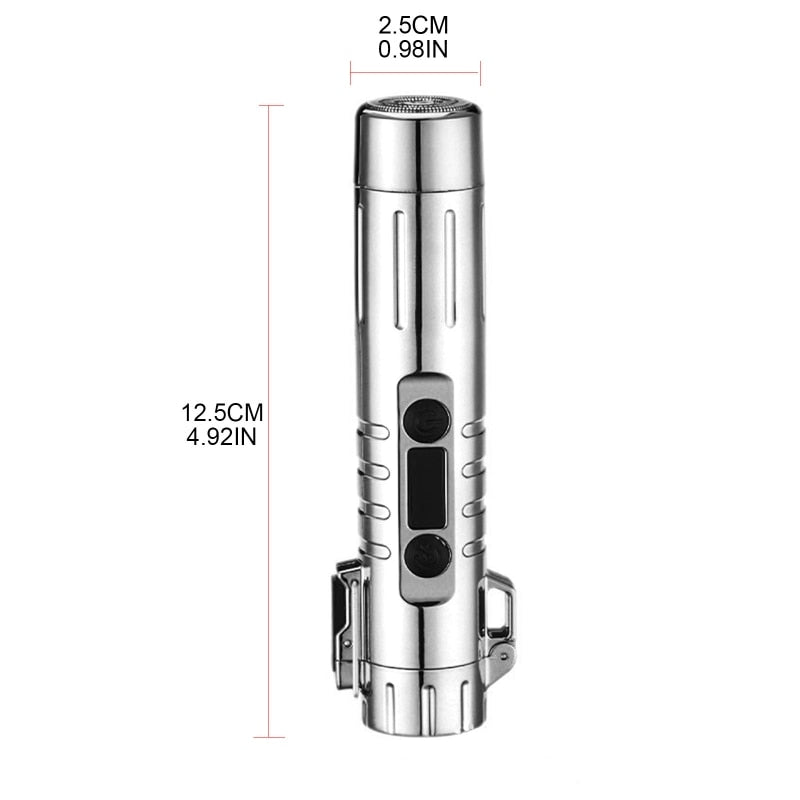 BowLift | Multifunctional Electric Razor Shaver with Built-in Lighter