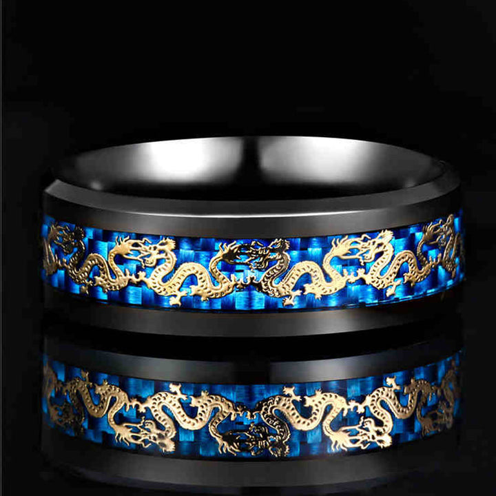 BowLift | Vintage China Dragon Ring for Men