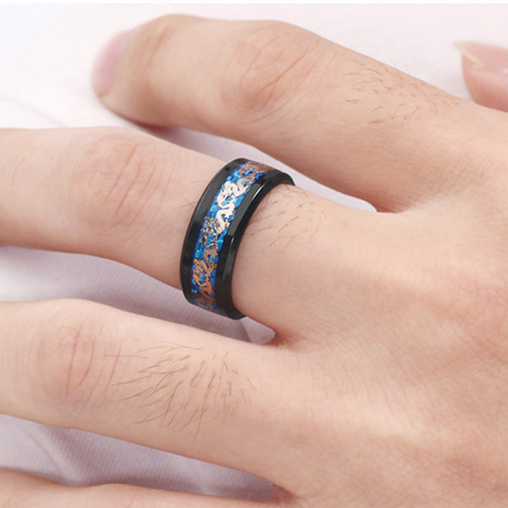 BowLift | Vintage China Dragon Ring for Men