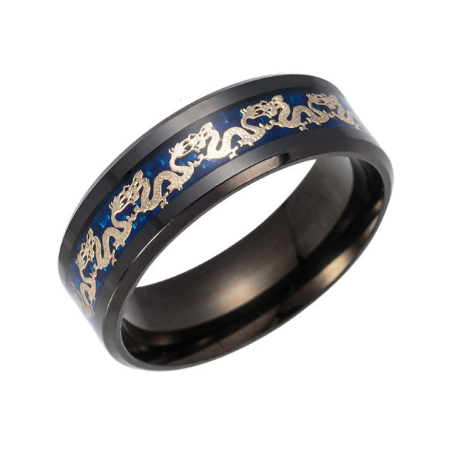 BowLift | Vintage China Dragon Ring for Men