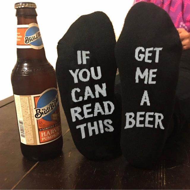 If You Can Read This, Get Me a Beer - Socks | Bowlift