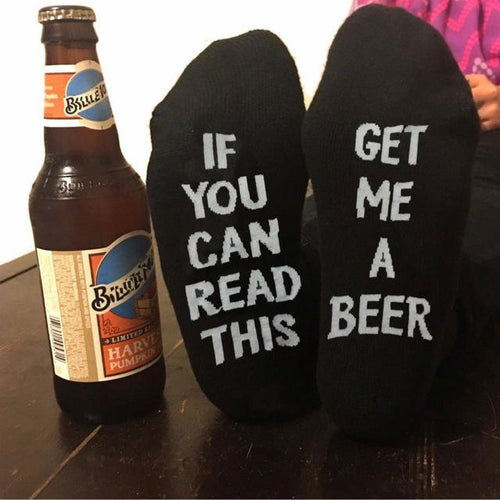 If You Can Read This, Get Me a Beer - Socks | Bowlift