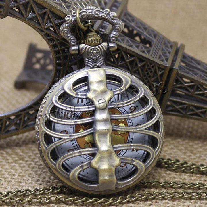 Steampunk Bone Pocket Watch | Bowlift