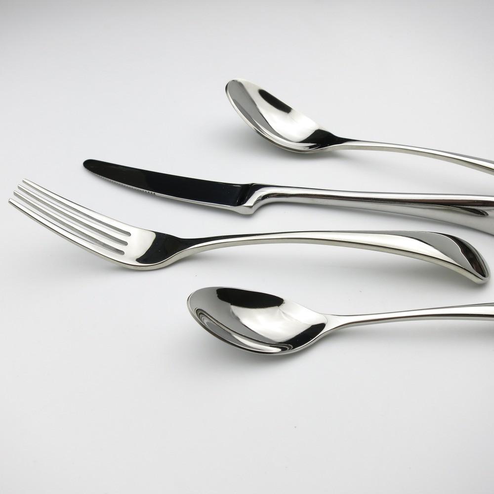 Sidereal - Stainless Steel Silverware Set (4 Pieces) | Bowlift
