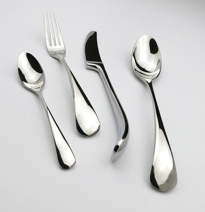 Sidereal - Stainless Steel Silverware Set (4 Pieces) | Bowlift