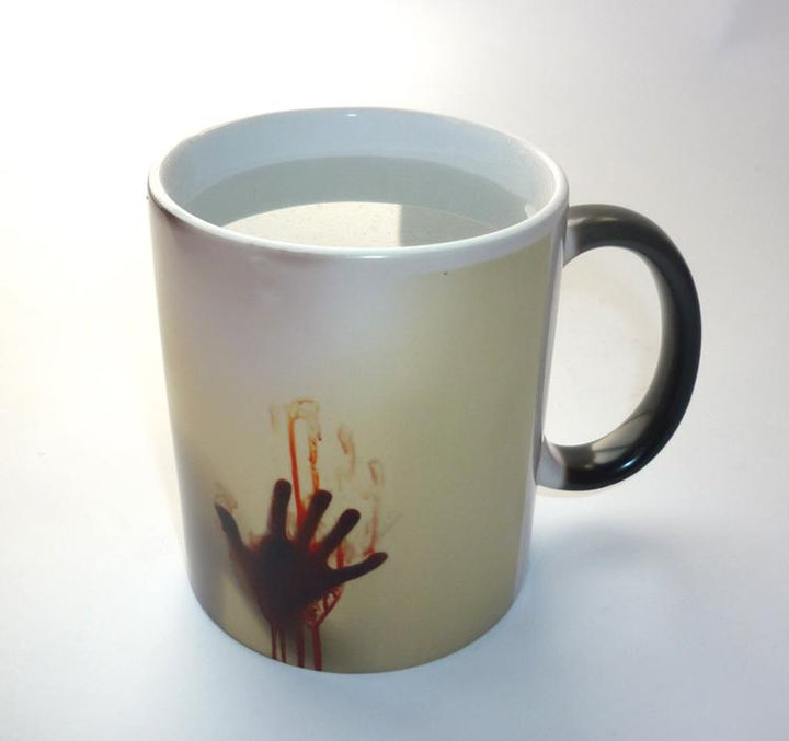 Heat Sensitive Bloody Hands Mug | Bowlift