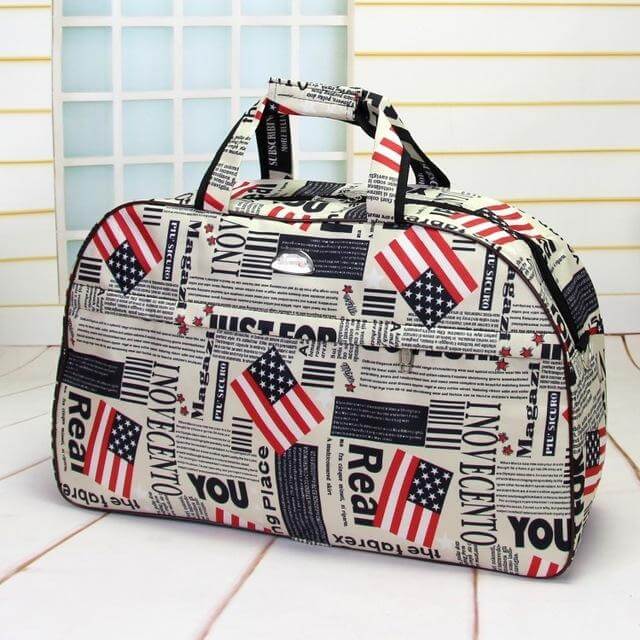 BowLift | Canvas Fashion Casual Waterproof Oxford Zipper Travel Bags