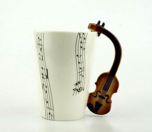 BowLift | Guitar Style Ceramic Mug