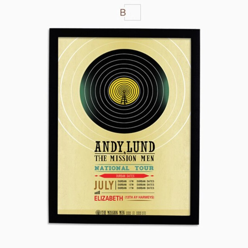 Music Canvas Painting Print Poster Modern Art - Canvas Wall Art Painting | Bowlift