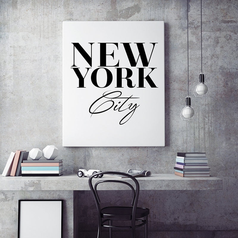 New York City - Canvas Wall Art Painting | Bowlift