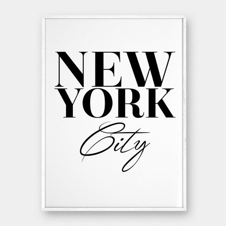 New York City - Canvas Wall Art Painting | Bowlift