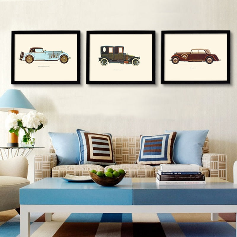 Travel In Style - Canvas Wall Art Painting | Bowlift