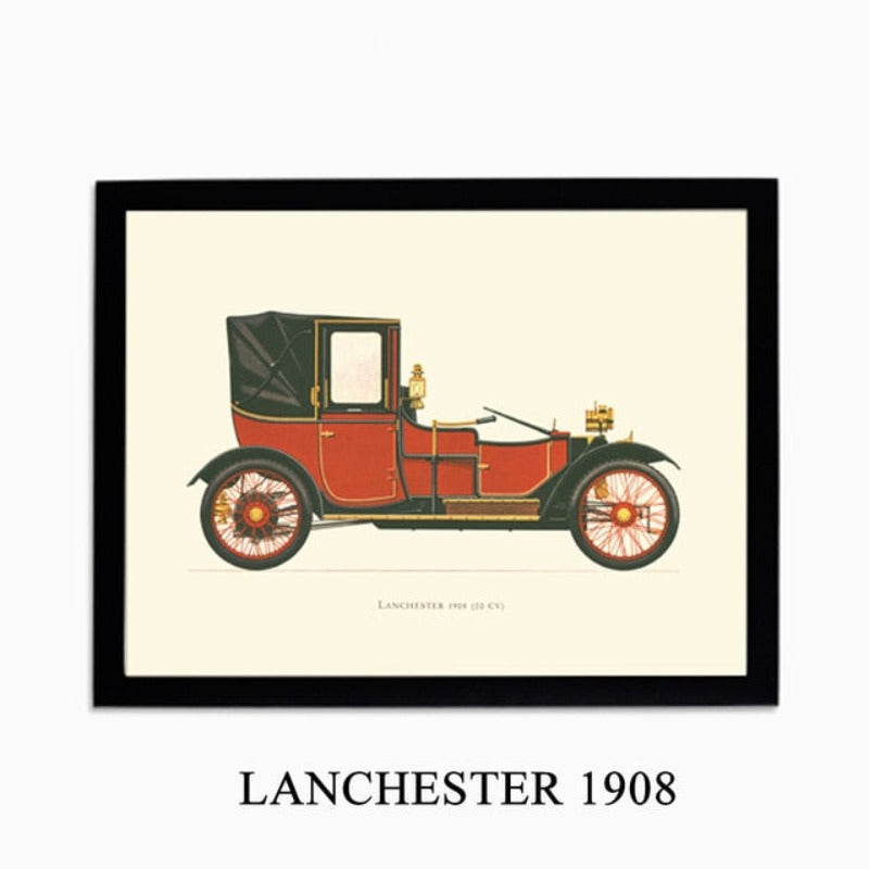Travel In Style - Canvas Wall Art Painting | Bowlift