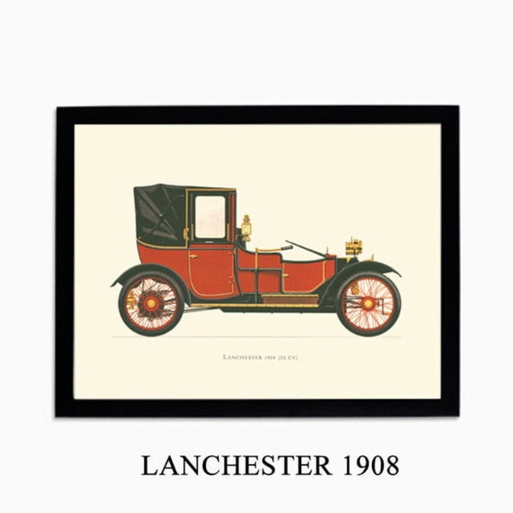 Travel In Style - Canvas Wall Art Painting | Bowlift