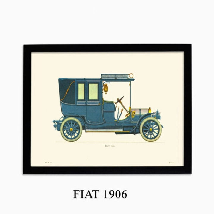 Travel In Style - Canvas Wall Art Painting | Bowlift