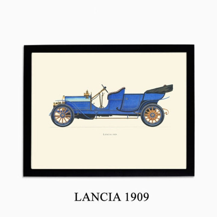 Travel In Style - Canvas Wall Art Painting | Bowlift