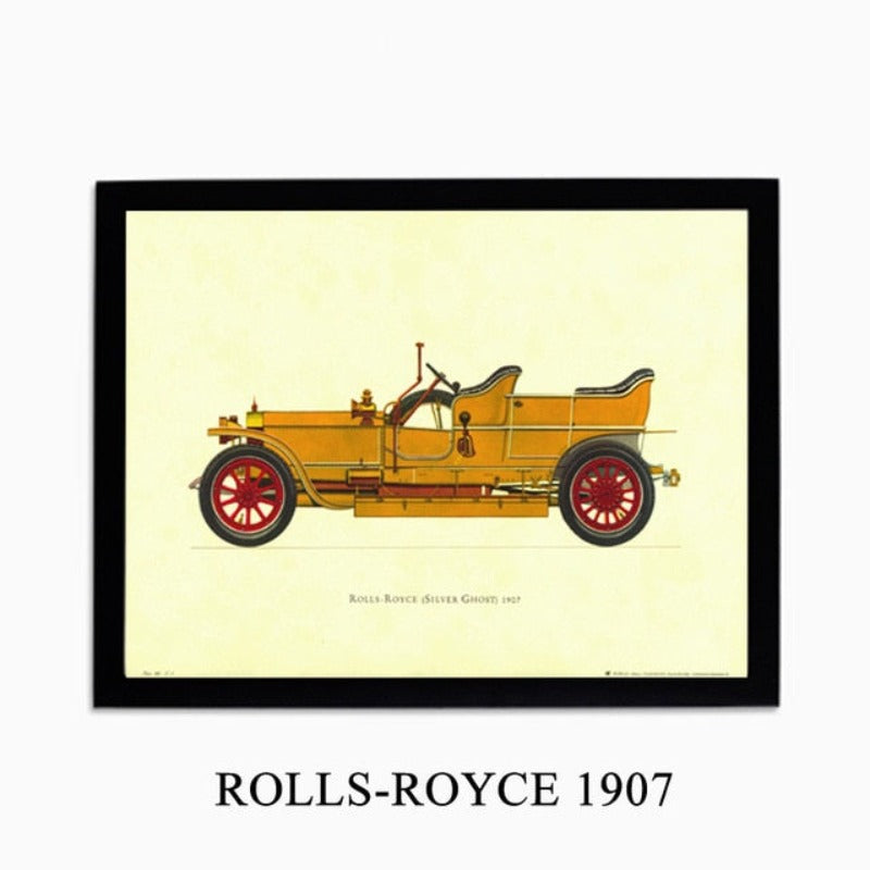 Travel In Style - Canvas Wall Art Painting | Bowlift