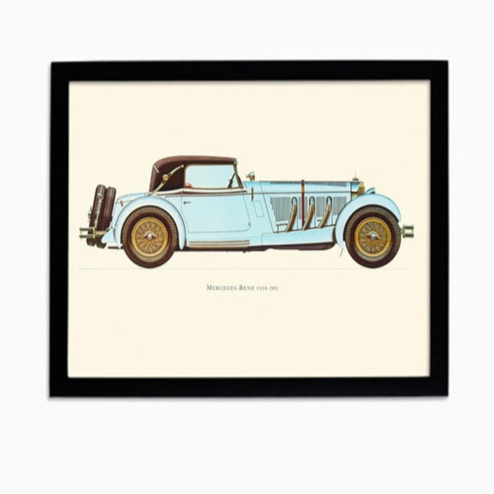 Travel In Style - Canvas Wall Art Painting | Bowlift