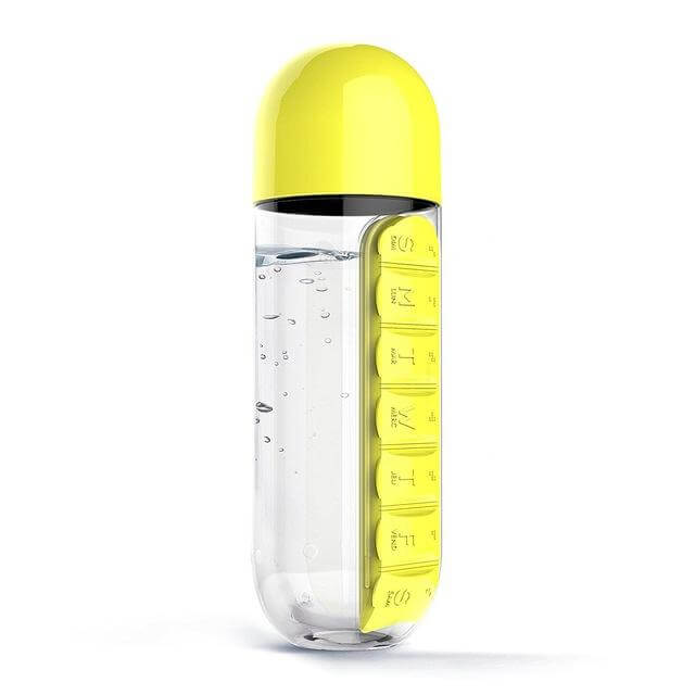 BowLift | Water Bottle Daily Pill Organizer